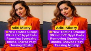 Aditi Mistry Pussy Orange Bikini Nudes Viral Leak