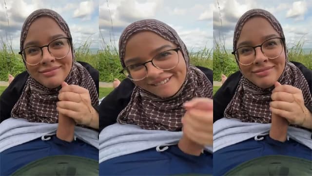 Hijabi Maal Public – Big Cock Suck Hard Viral